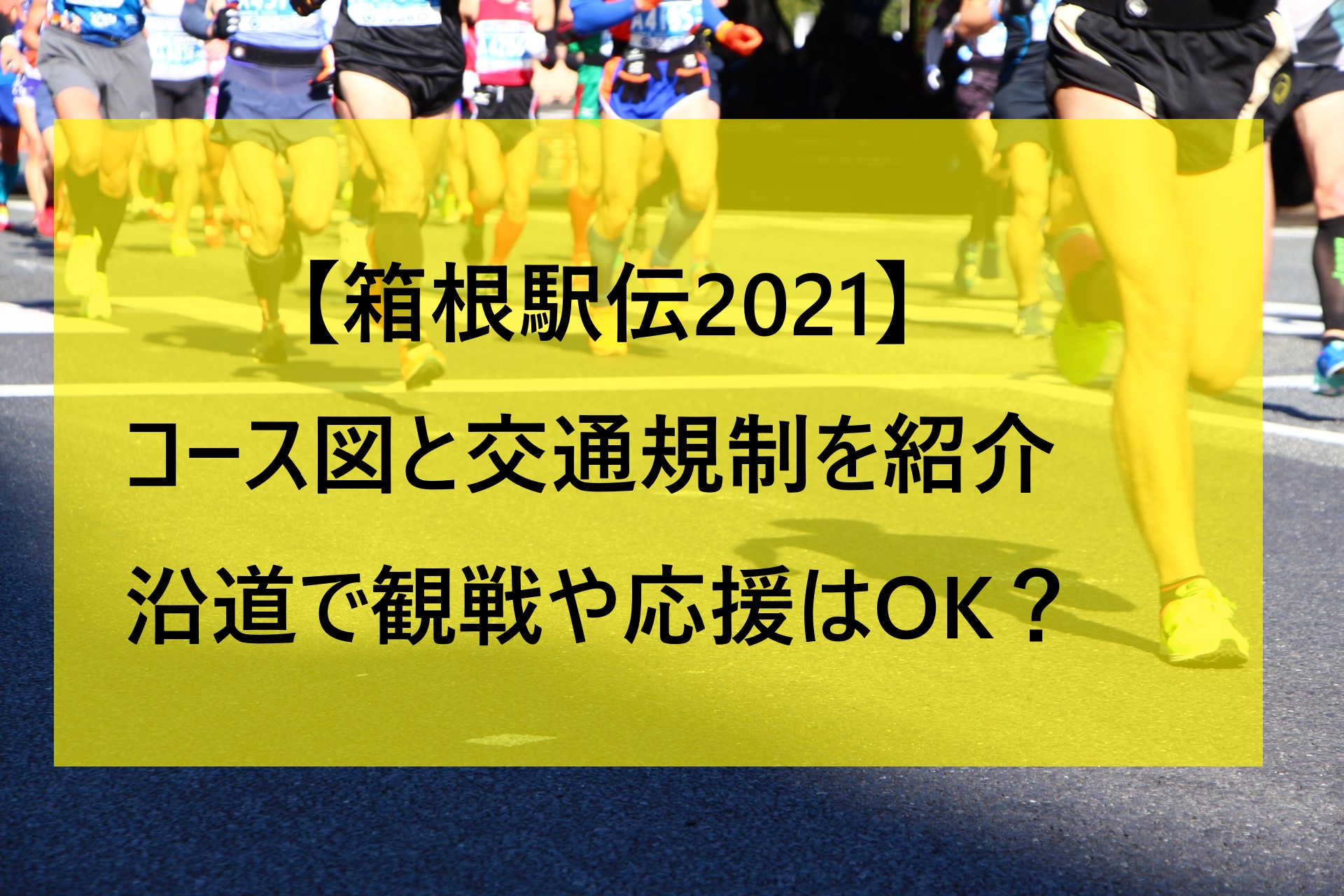 箱根駅伝2021 コース図 マップ と交通規制を紹介 沿道で観戦や応援はok ミテミルノ